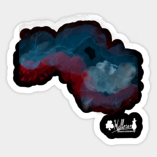 Electrifying Nebula Sticker